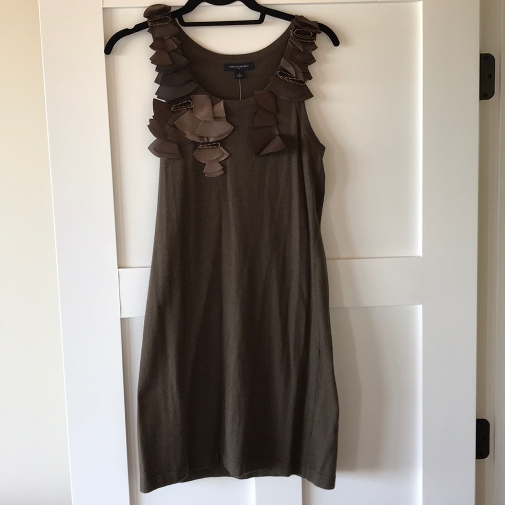 Banana republic sleeveless sweater dress